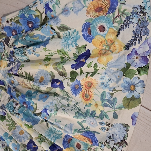 Talbots Petite Floral Pleated Skirt 4P - Picture 8 of 9